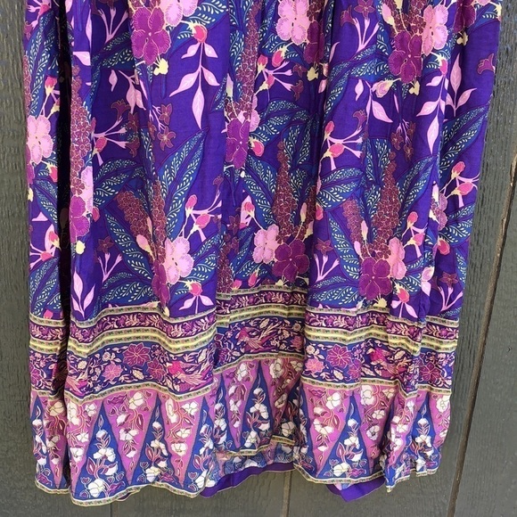 Hey Samy Floral Boho Maxi Dress Size S NWT - Picture 5 of 10